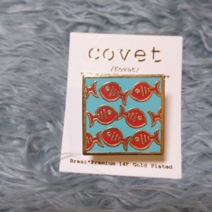 Ariella / Covet Fish Enamel Ring